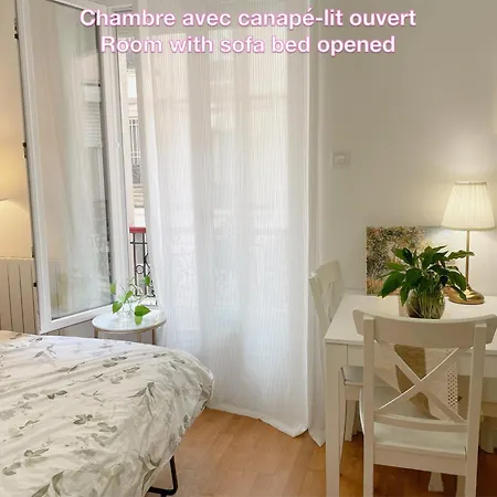 Rum i privatbostad Privee, Sdb Partage, Arc De Triomphe, Metro 1, T3b, Rer C E A
