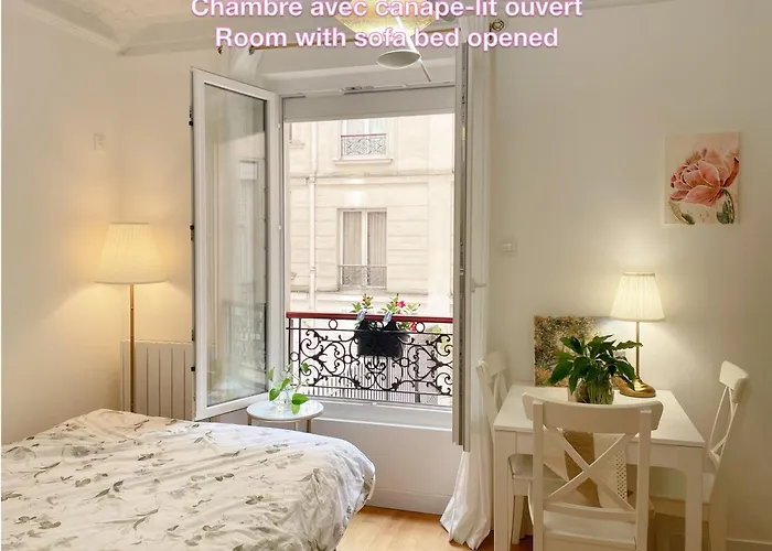 Accommodatie bij particulieren Privee, Sdb Partage, Arc De Triomphe, Metro 1, T3b, Rer C E A Parijs