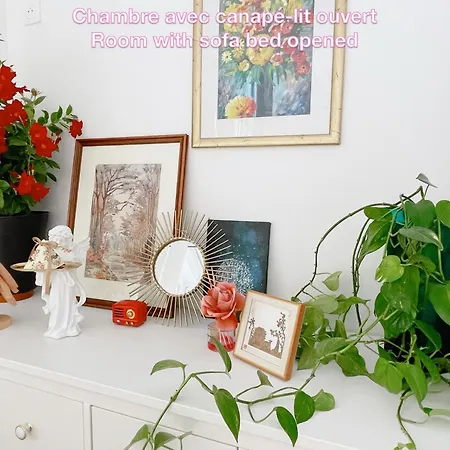 홈스테이 Privee, Sdb Partage, Arc De Triomphe, Metro 1, T3b, Rer C E A 파리